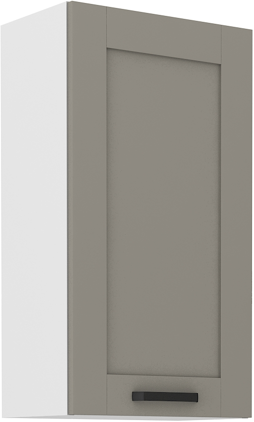 Horní skříňka Luna 50 G-90 1F Barva korpusu: Clay Grey + Bílá