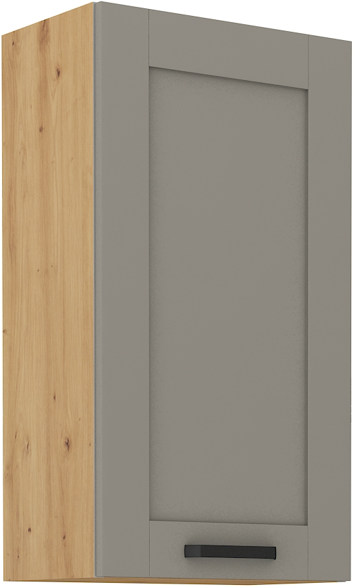 Horní skříňka Luna 50 G-90 1F Barva korpusu: Clay Grey + Dub artisan