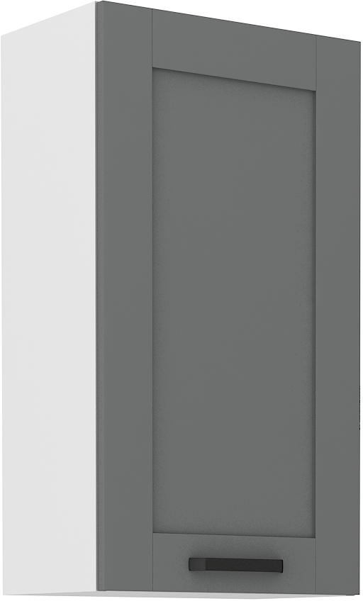 Horní skříňka Luna 50 G-90 1F Barva korpusu: Dust Grey + Bílá