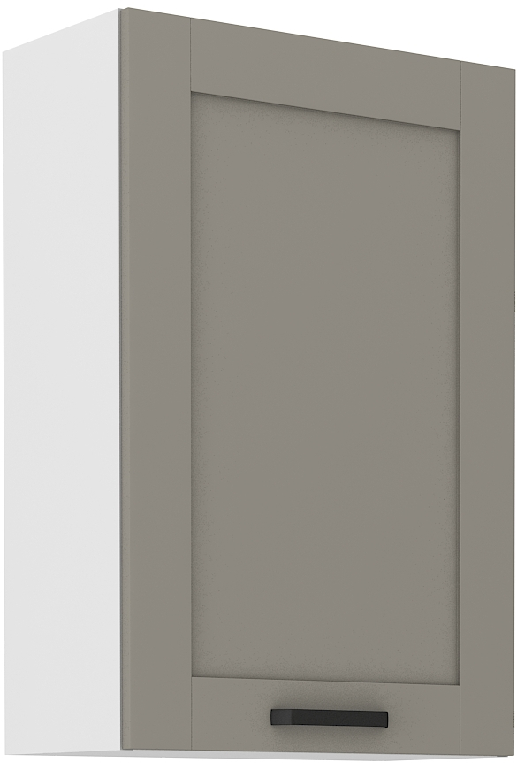 Horní skříňka Luna 60 G-90 1F Barva korpusu: Clay Grey + Bílá