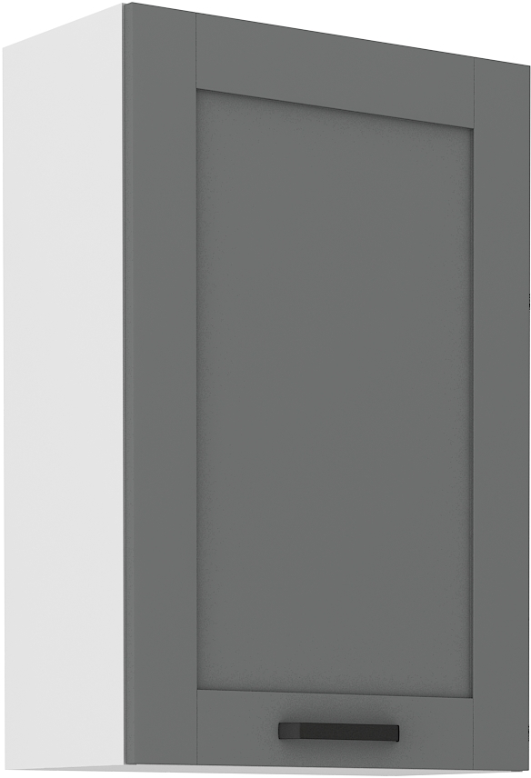 Horní skříňka Luna 60 G-90 1F Barva korpusu: Dust Grey + Bílá