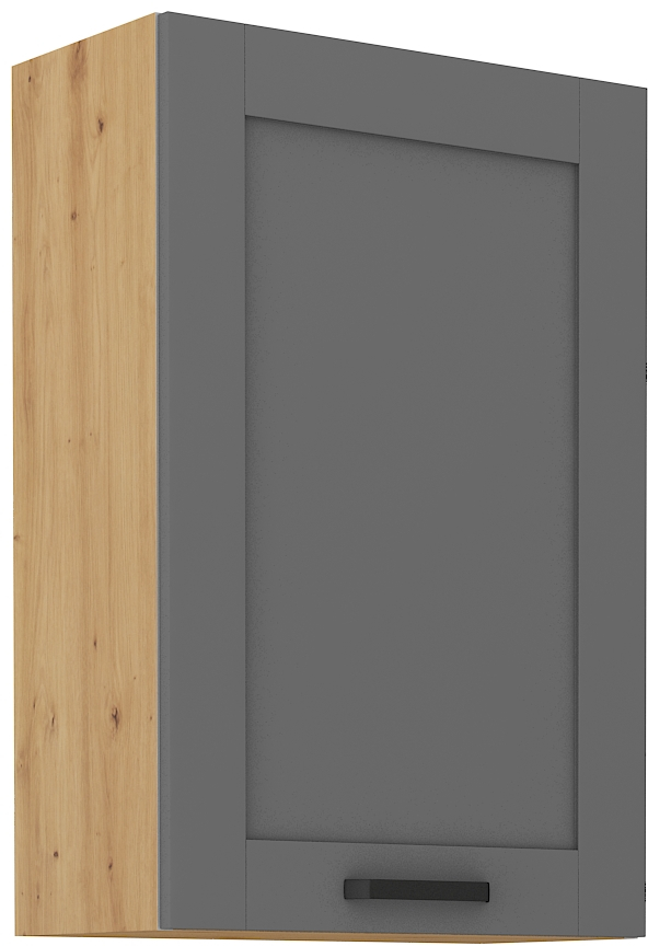 Horní skříňka Luna 60 G-90 1F Barva korpusu: Dust Grey + Dub artisan