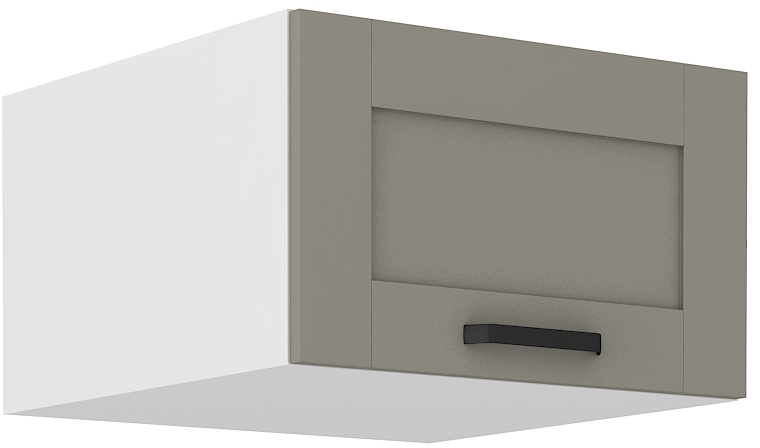Horní skříňka Luna 60 NAGU-36 1F Barva korpusu: Clay Grey + Bílá