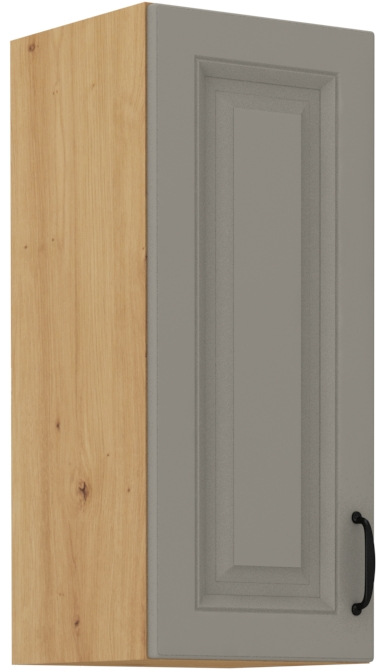 Horní skříňka Stilo 30 G-72 1F Barva korpusu: Clay Grey + Dub artisan