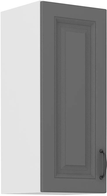 Horní skříňka Stilo 30 G-72 1F Barva korpusu: Dust Grey + Bílá