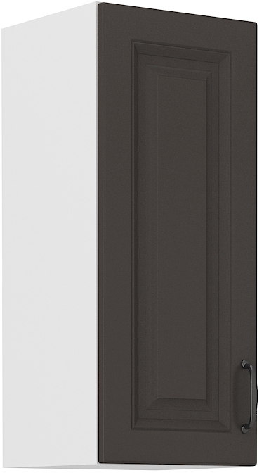 Horní skříňka Stilo 30 G-72 1F Barva korpusu: Grafit + Bílá