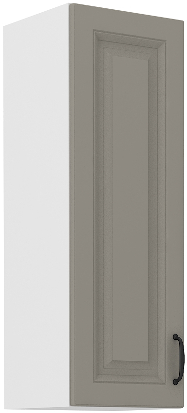 Horní skříňka Stilo 30 G-90 1F Barva korpusu: Clay Grey + Bílá