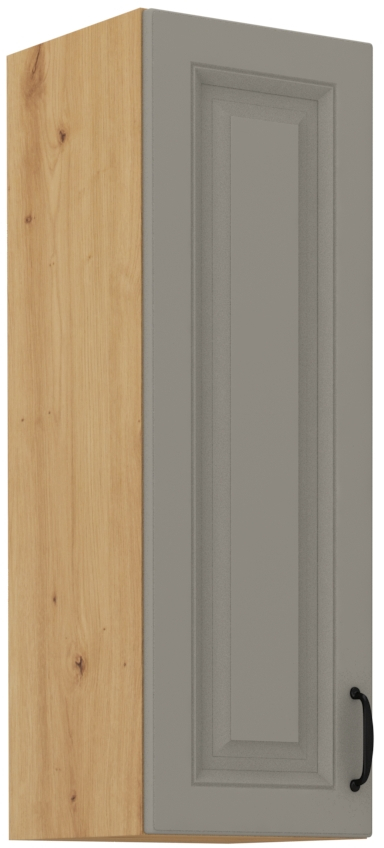 Horní skříňka Stilo 30 G-90 1F Barva korpusu: Clay Grey + Dub artisan