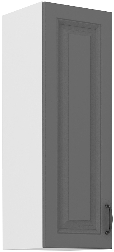 Horní skříňka Stilo 30 G-90 1F Barva korpusu: Dust Grey + Bílá