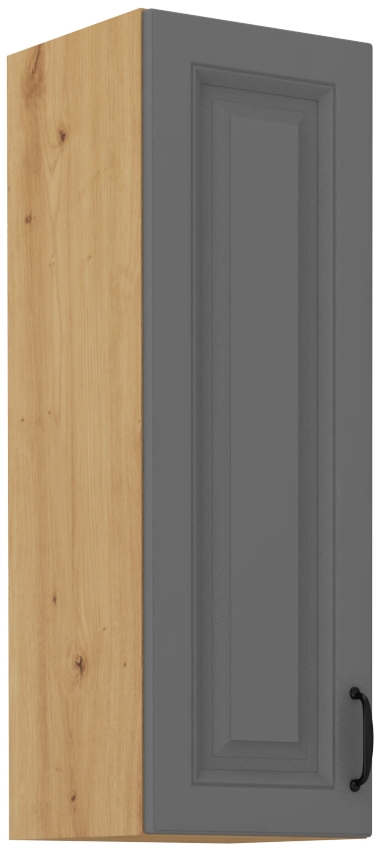 Horní skříňka Stilo 30 G-90 1F Barva korpusu: Dust Grey + Dub artisan