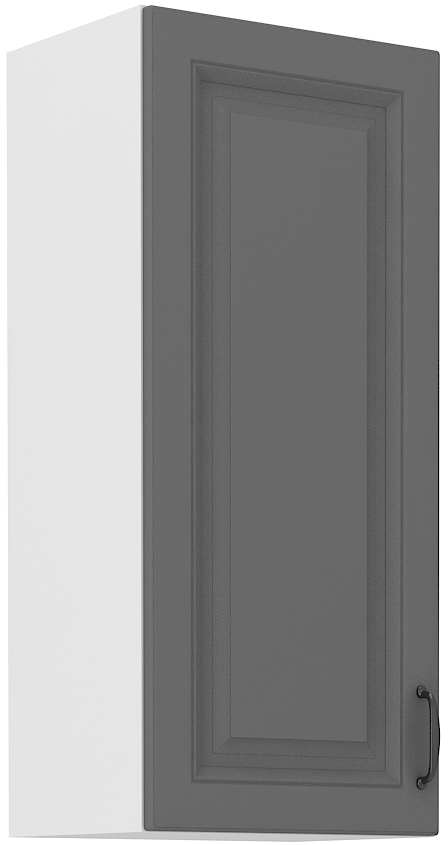 Horní skříňka Stilo 40 G-90 1F Barva korpusu: Dust Grey + Bílá