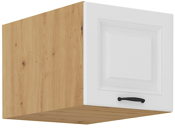 Horní skříňka Stilo 40 NAGU-36 1F Barva korpusu: Bílá + Dub artisan