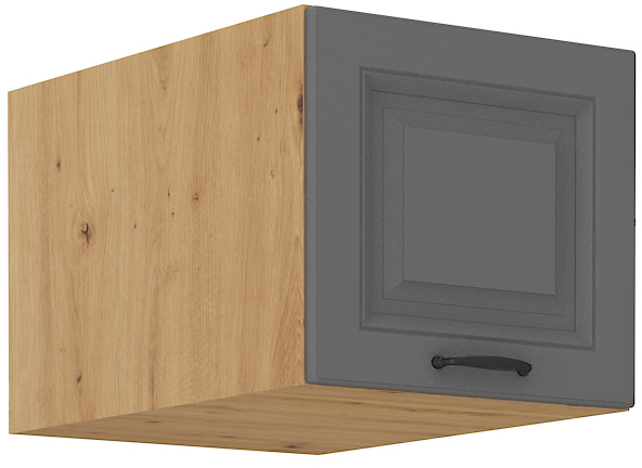 Horní skříňka Stilo 40 NAGU-36 1F Barva korpusu: Dust Grey + Dub artisan