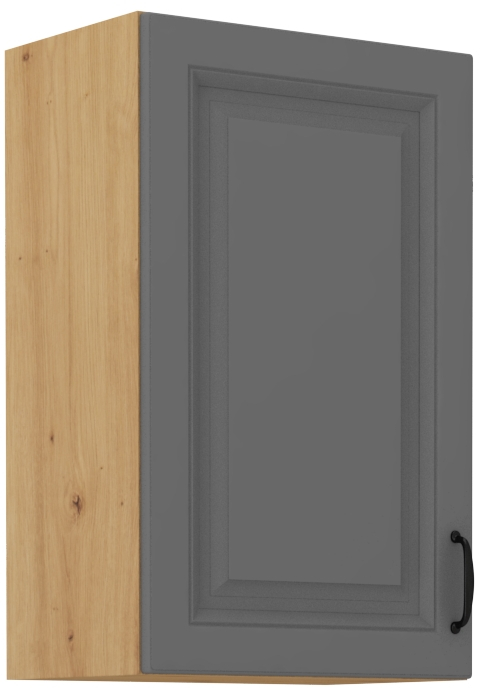 Horní skříňka Stilo 45 G-72 1F Barva korpusu: Dust Grey + Dub artisan