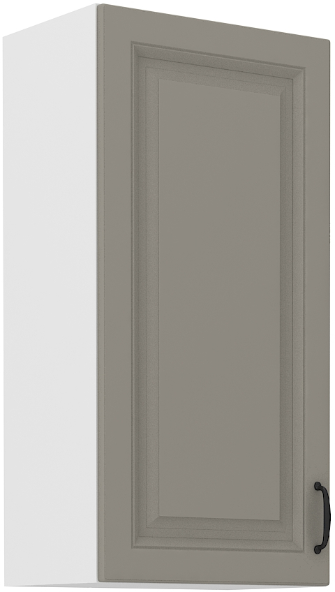 Horní skříňka Stilo 45 G-90 1F Barva korpusu: Clay Grey + Bílá