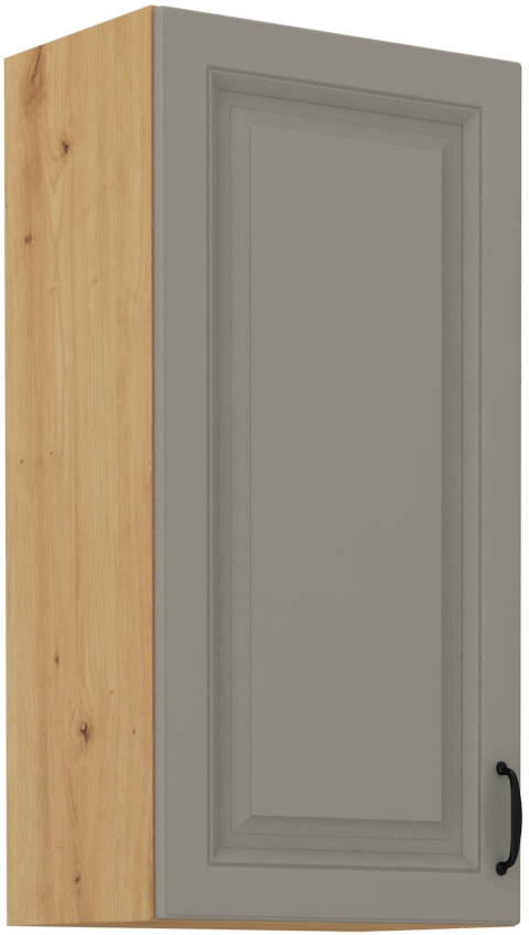 Horní skříňka Stilo 45 G-90 1F Barva korpusu: Clay Grey + Dub artisan