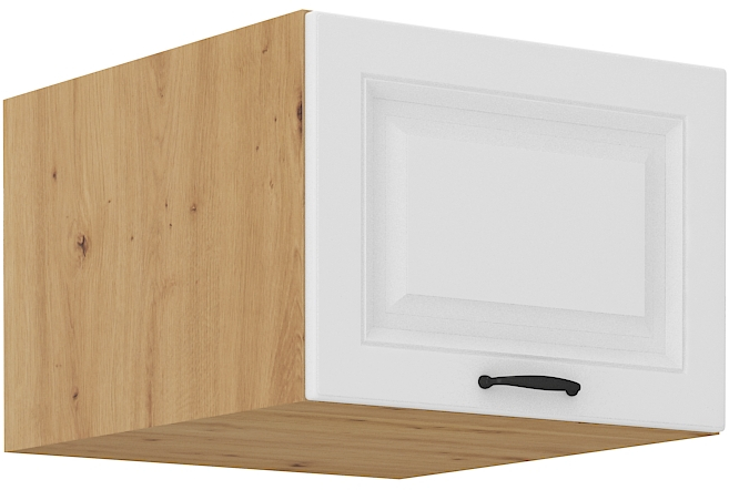 Horní skříňka Stilo 50 NAGU-36 1F Barva korpusu: Bílá + Dub artisan