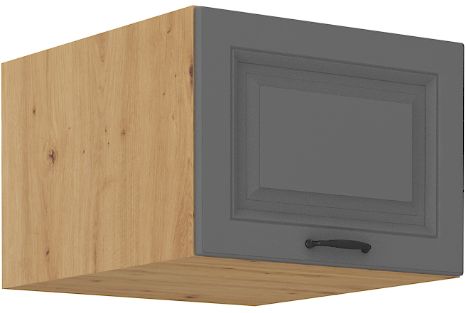 Horní skříňka Stilo 50 NAGU-36 1F Barva korpusu: Dust Grey + Dub artisan