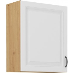 Horní skříňka Stilo 60 G-72 1F Barva korpusu: Bílá + Dub artisan