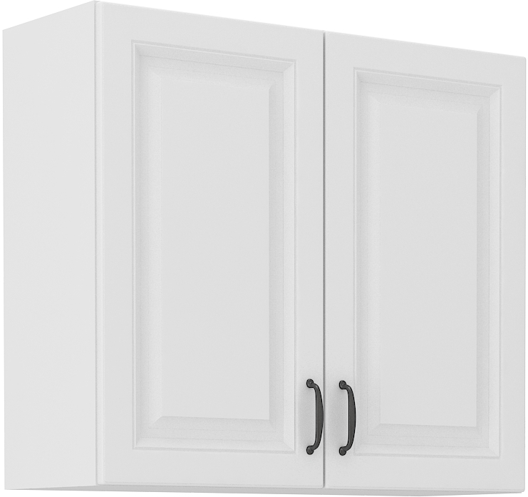 Horní skříňka Stilo 80 G-72 2F Barva korpusu: Bílá + Bílá