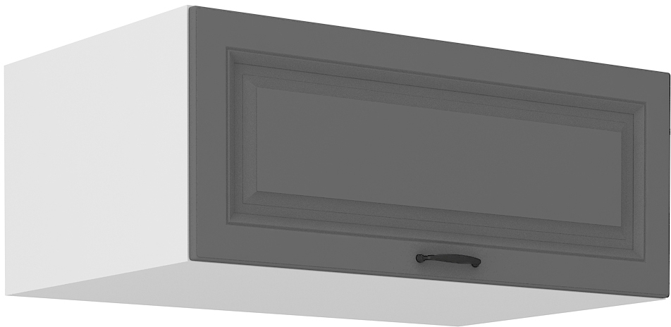 Horní skříňka Stilo 80 NAGU-36 1F Barva korpusu: Dust Grey + Bílá
