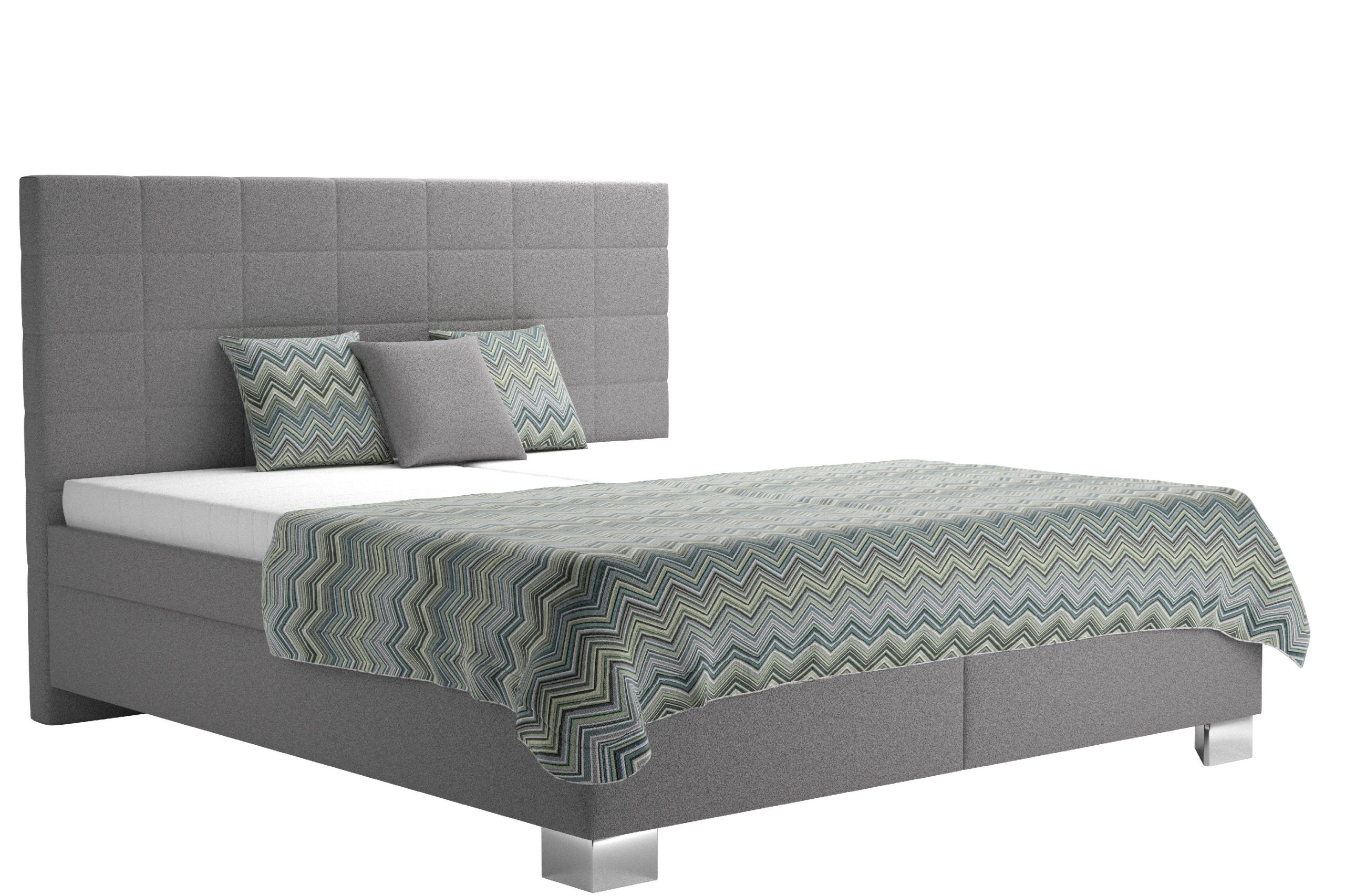 Postel Vilma 180 x 200 látka: Prima 13 Grey/Geo 20