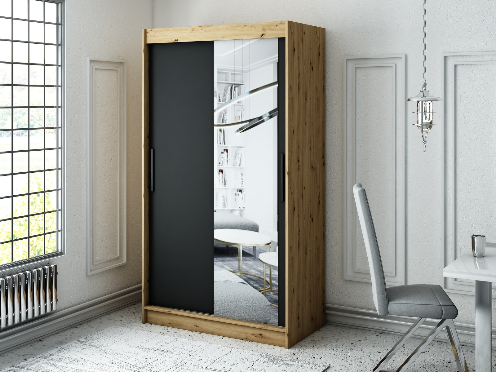 Šatní skříň Abi Leto T2 Rozměry: 120 cm