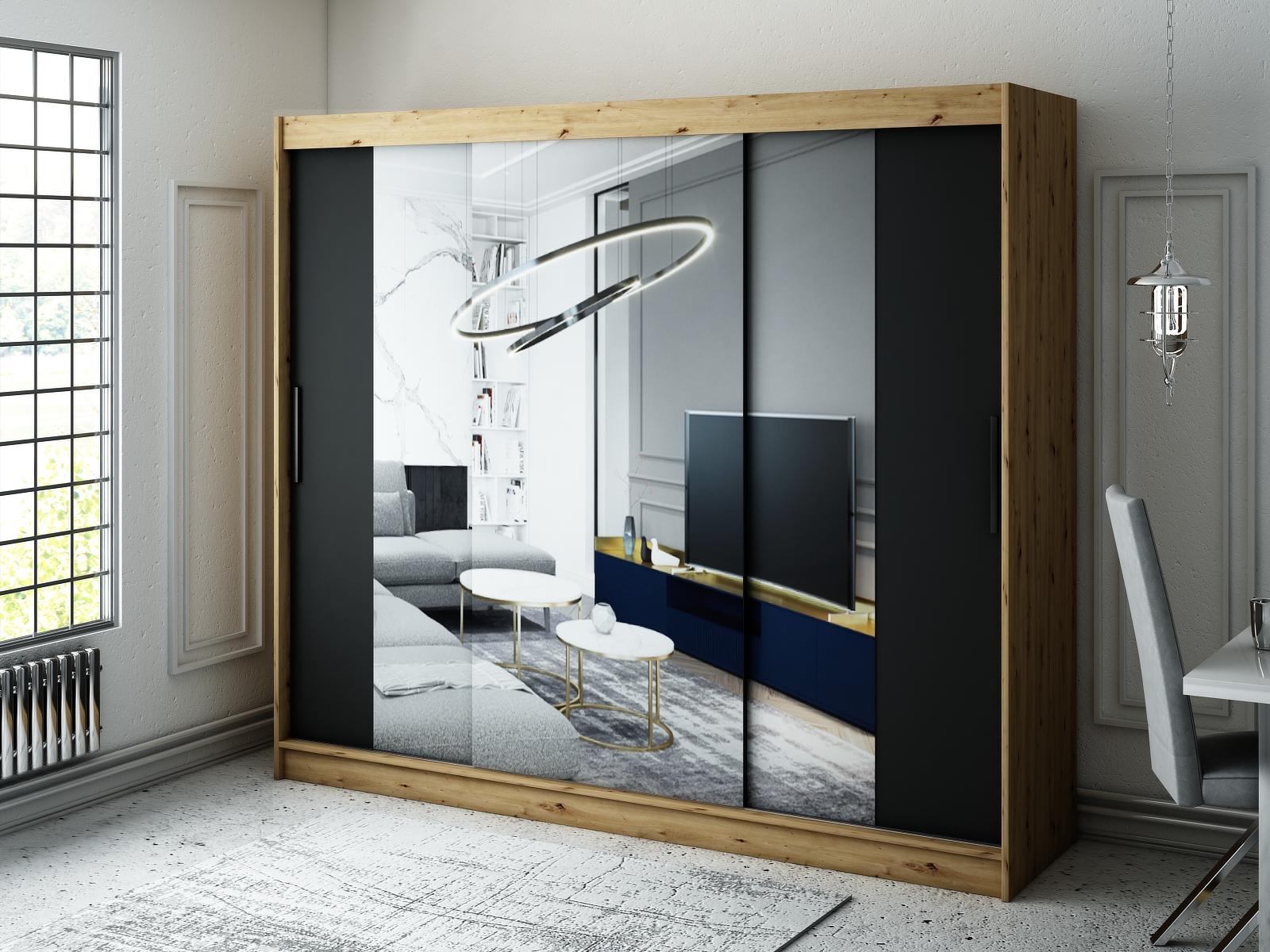 Šatní skříň Abi Leto T2 Rozměry: 250 cm
