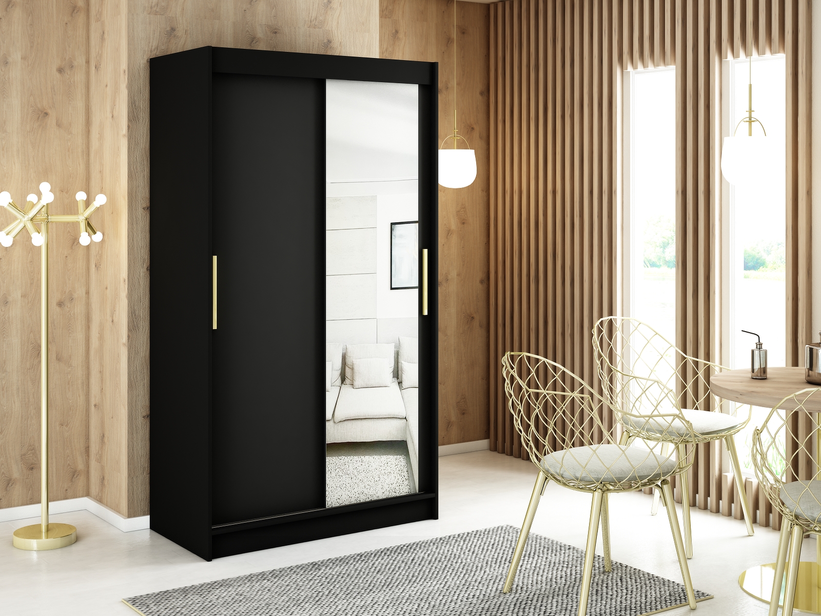 Šatní skříň Abi Mali T2 Rozměry: 120 cm