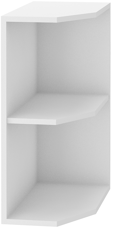 Spodní policová otevřená skříňka Stilo 30 D ZAK BB Barva korpusu: Bílá