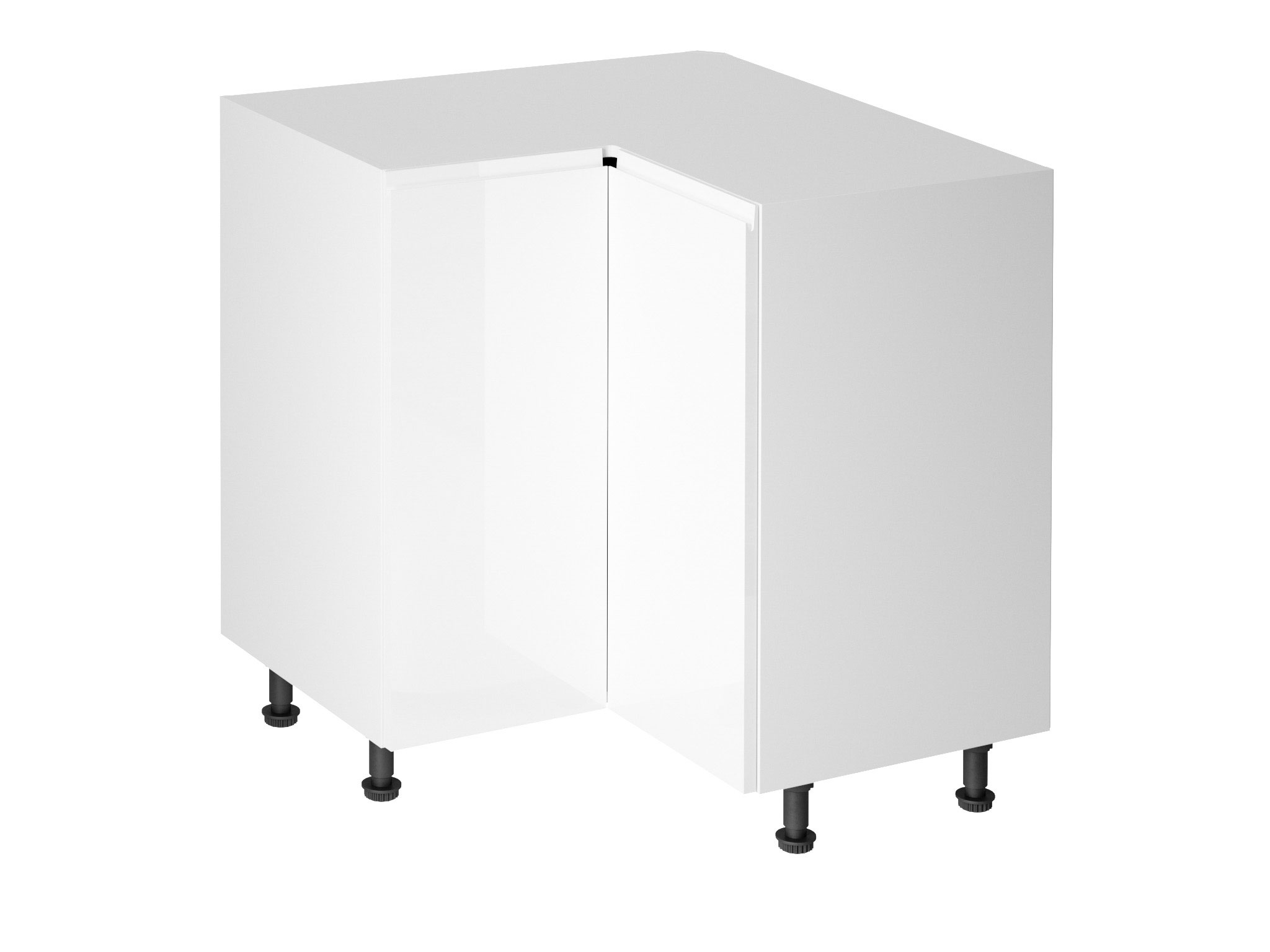 Spodní rohová skříňka Aspen D90N Barva dveří: Bílá