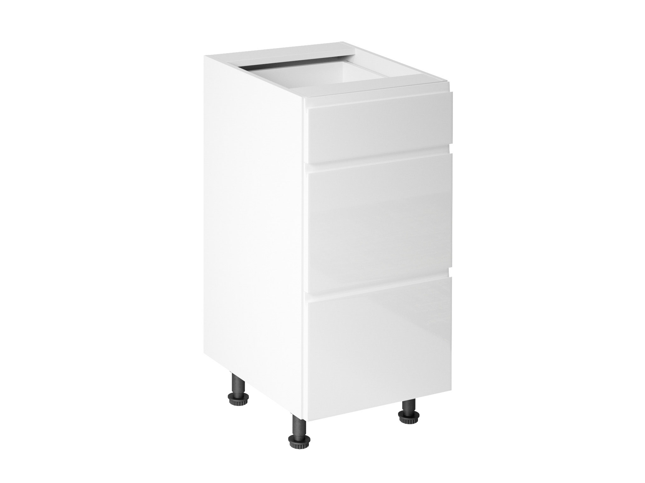 Spodní skříňka Aspen D40S3 Barva dveří: Bílá