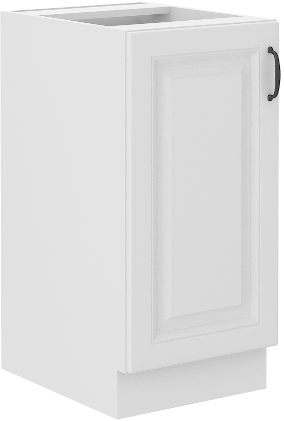 Spodní skříňka Stilo 40 D 1F BB Barva korpusu: Bílá + Bílá