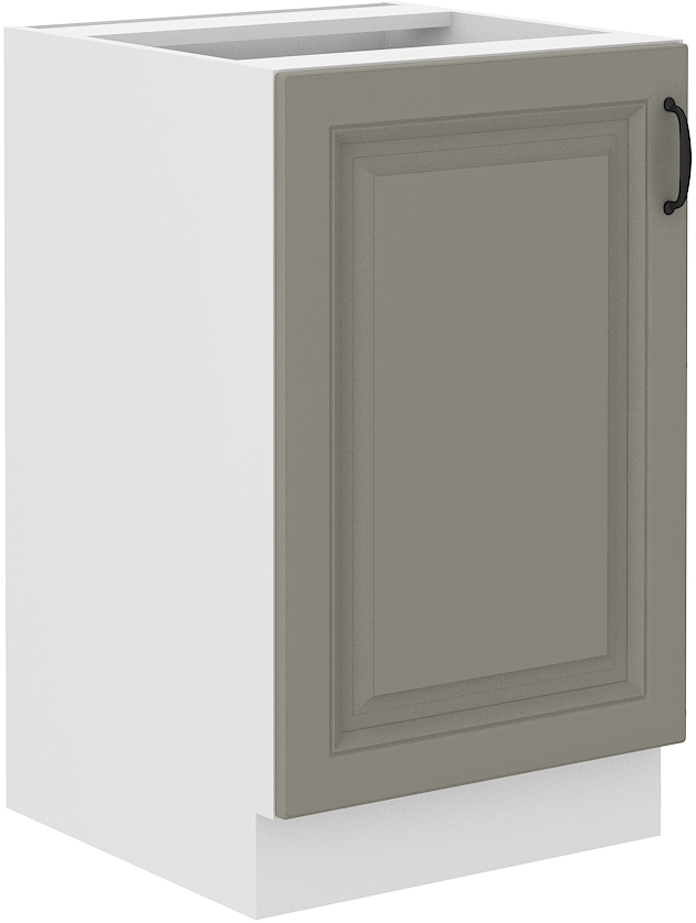 Spodní skříňka pod dřez Stilo 50 ZL 1F BB Barva korpusu: Clay Grey + Bílá