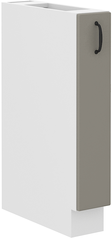 Spodní skříňka s Cargo košem Stilo 15 D CARGO BB Barva korpusu: Clay Grey + Bílá