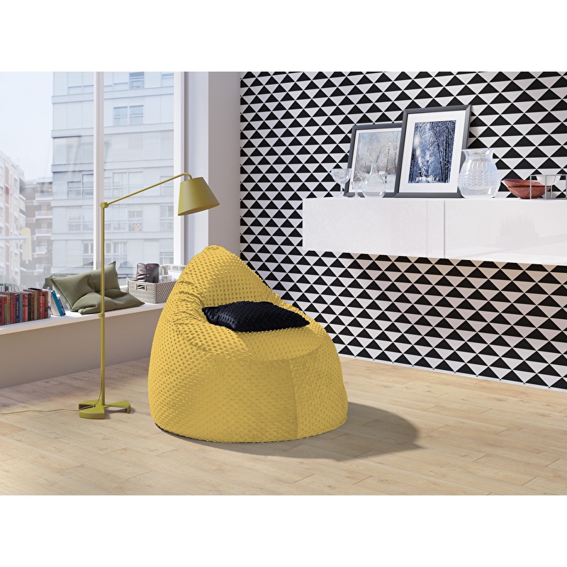 Sedací vak Rest R15 žlutý