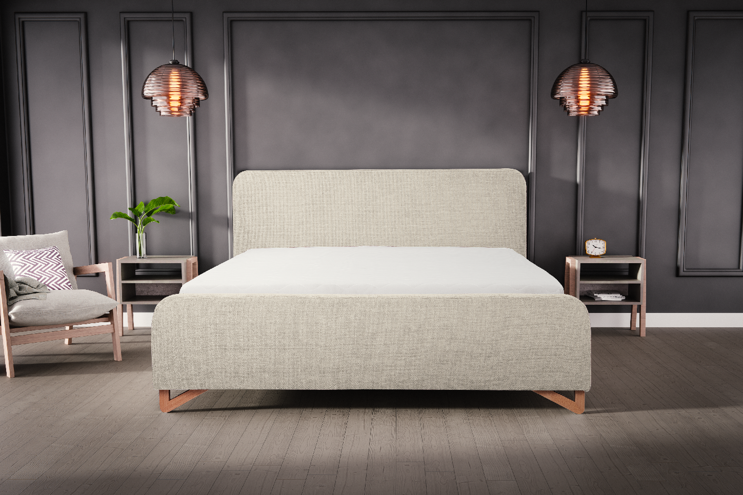 Postel Flamingo Rozměr: 160x200 cm