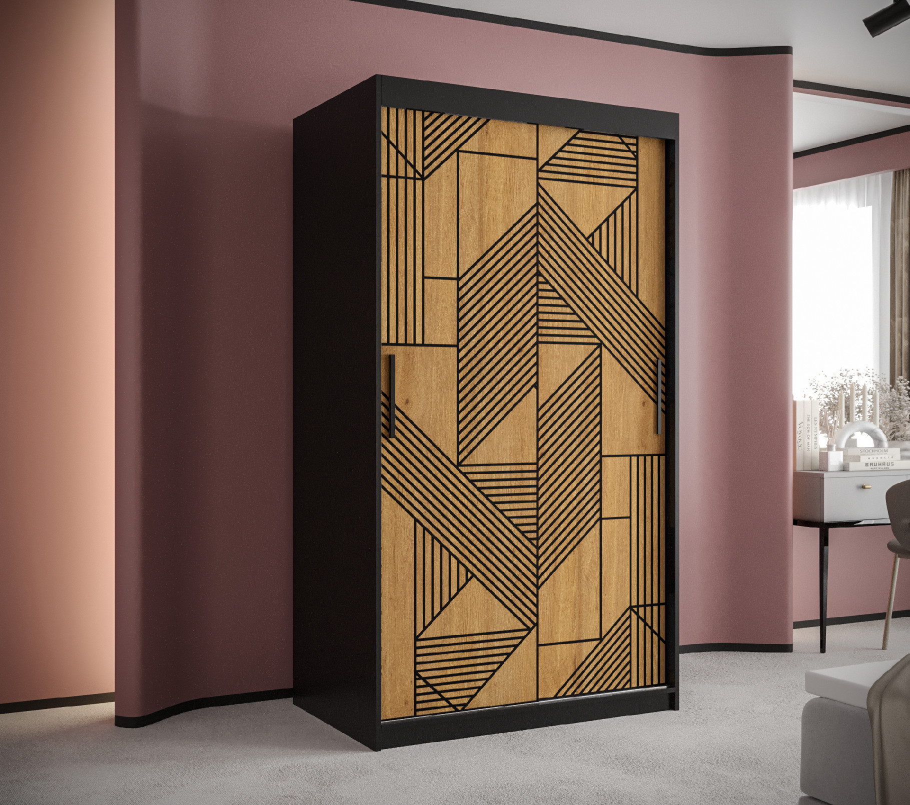 Šatní skříň Abi Florencja 1 Rozměry: 100 cm