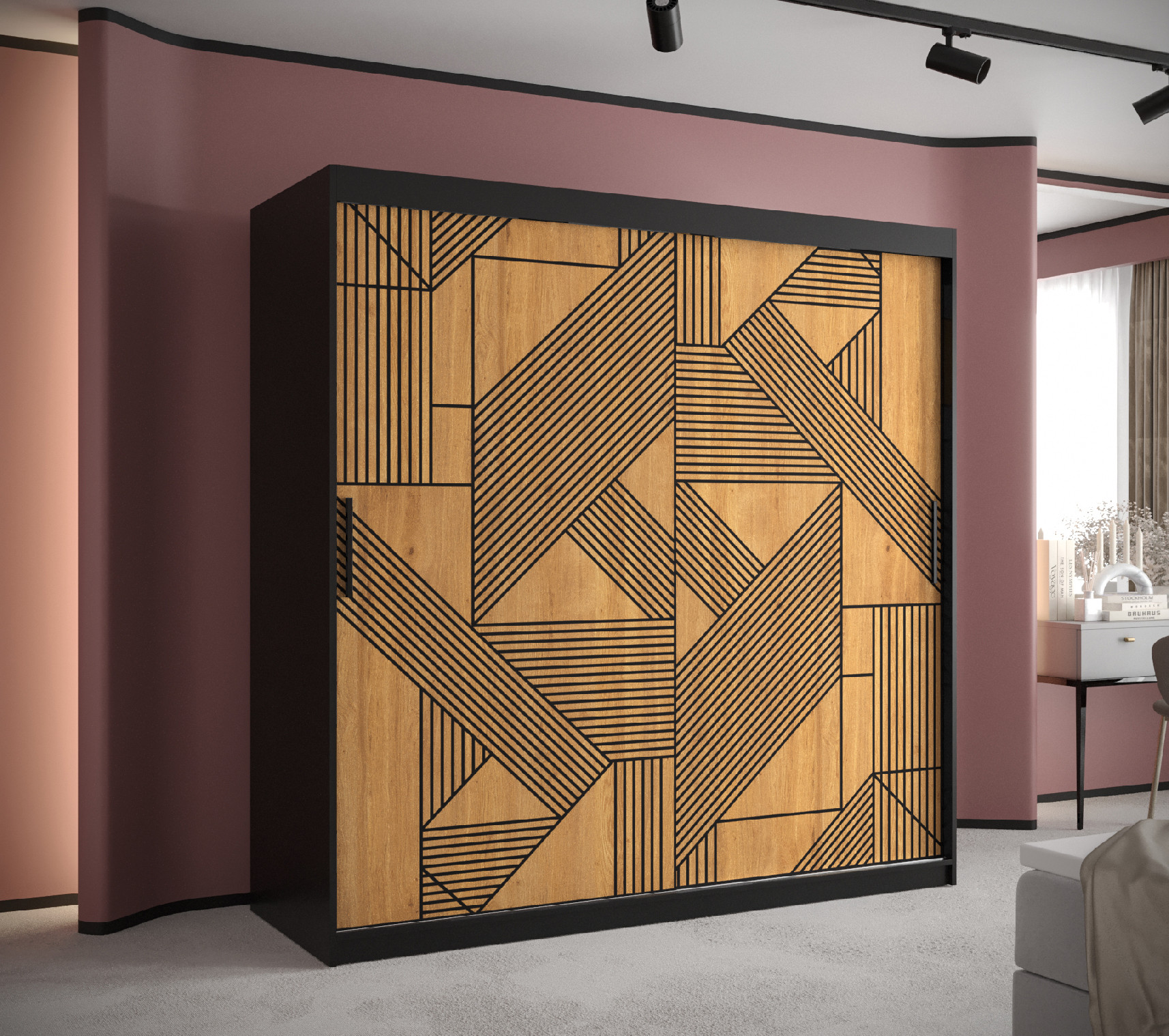 Šatní skříň Abi Florencja 1 Rozměry: 180 cm