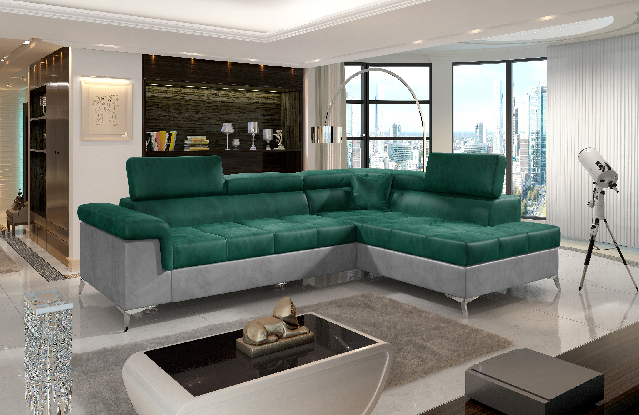 Sedací souprava Eridano Provedení: Pravá varianta