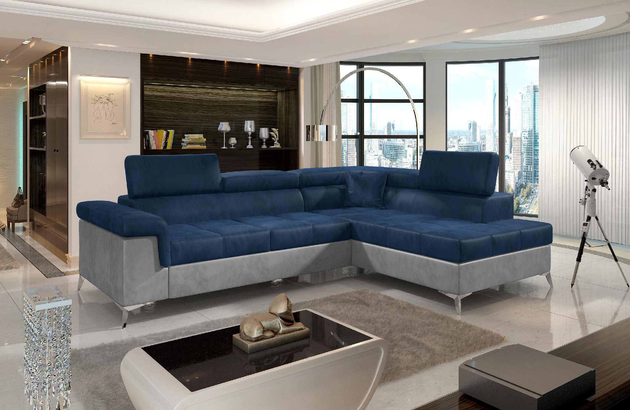 Sedací souprava Eridano Provedení: Pravá varianta