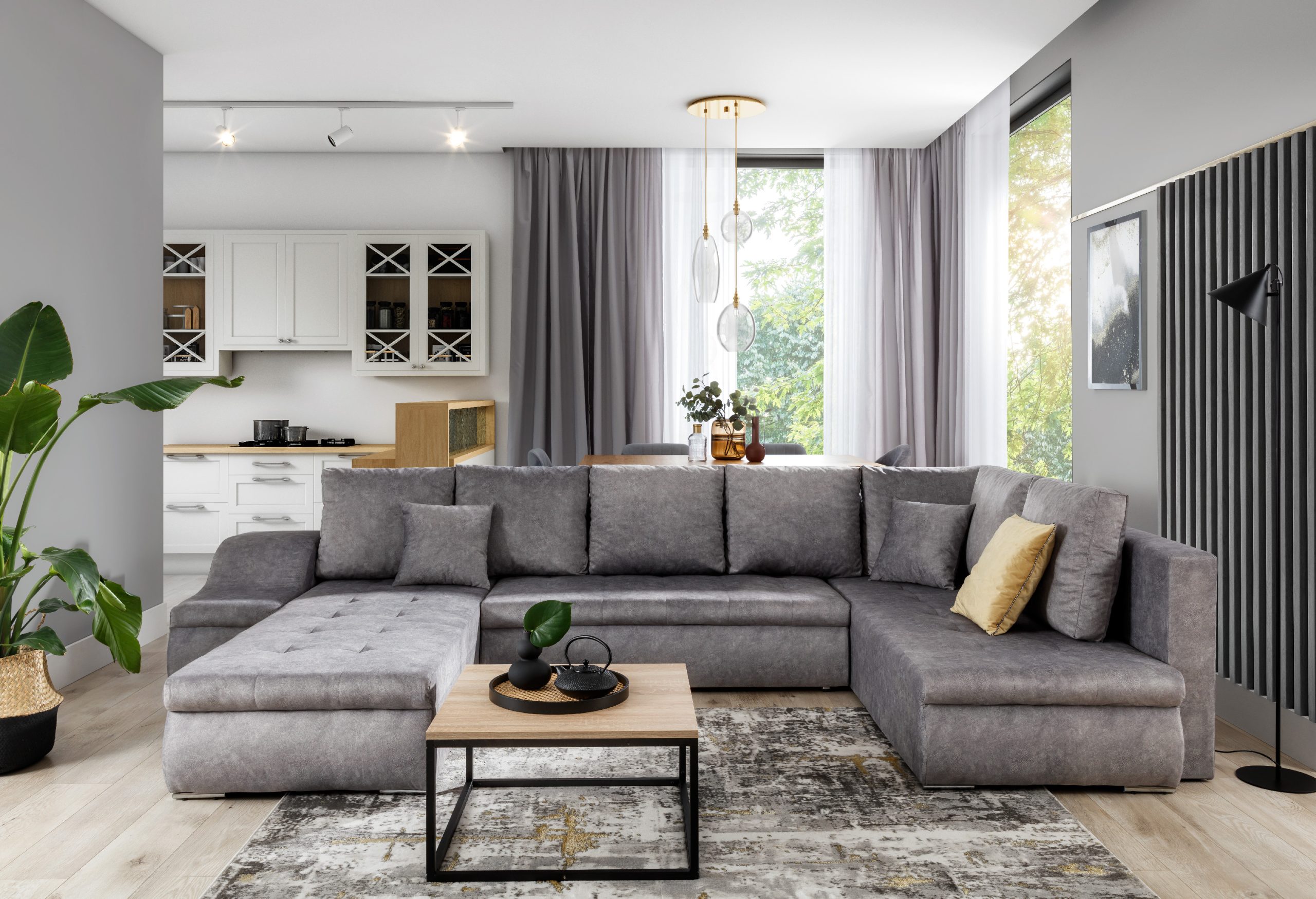 Sedací souprava Giovanni Provedení: Levá U