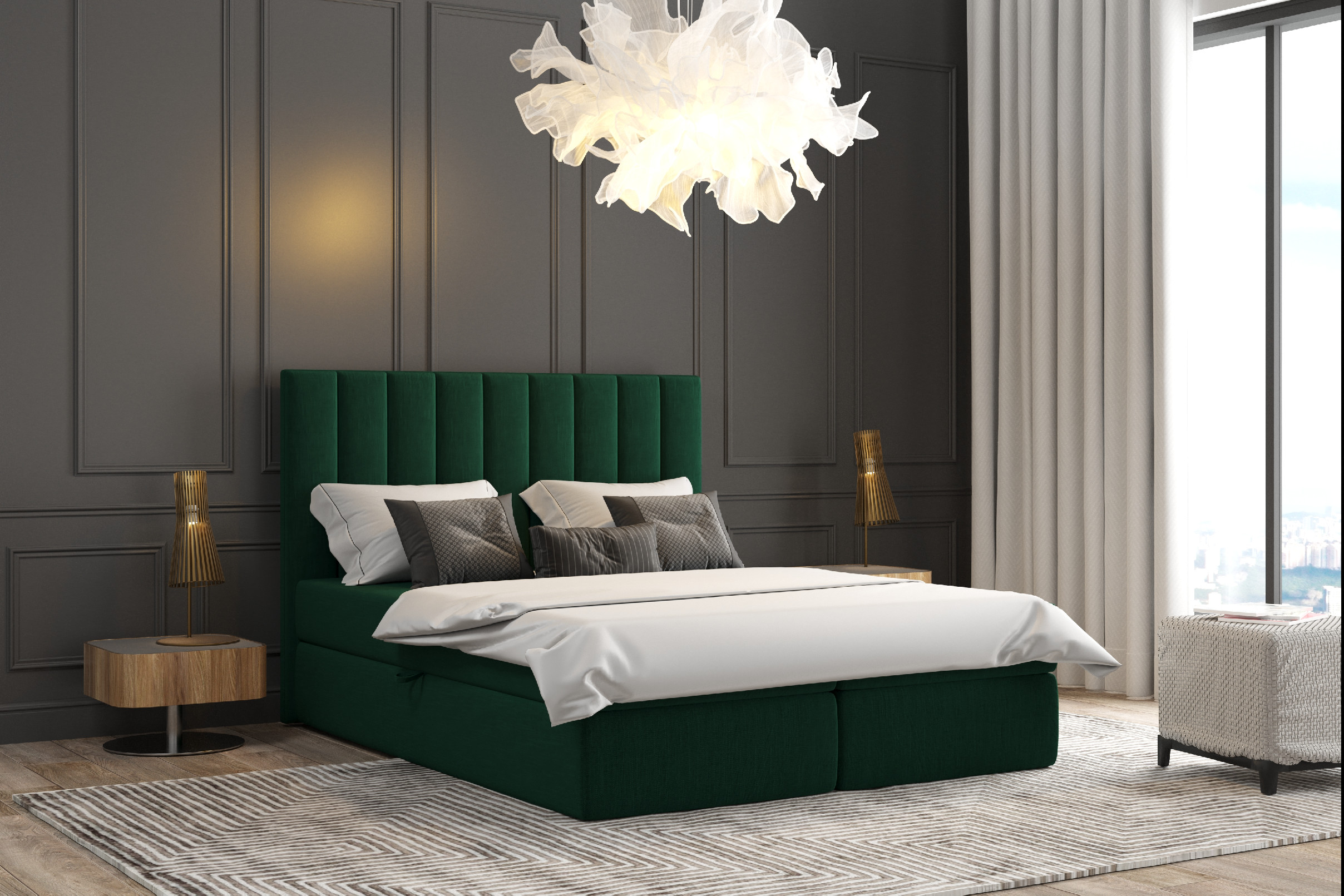 Boxspring Afrodita Rozměr: 160x200cm