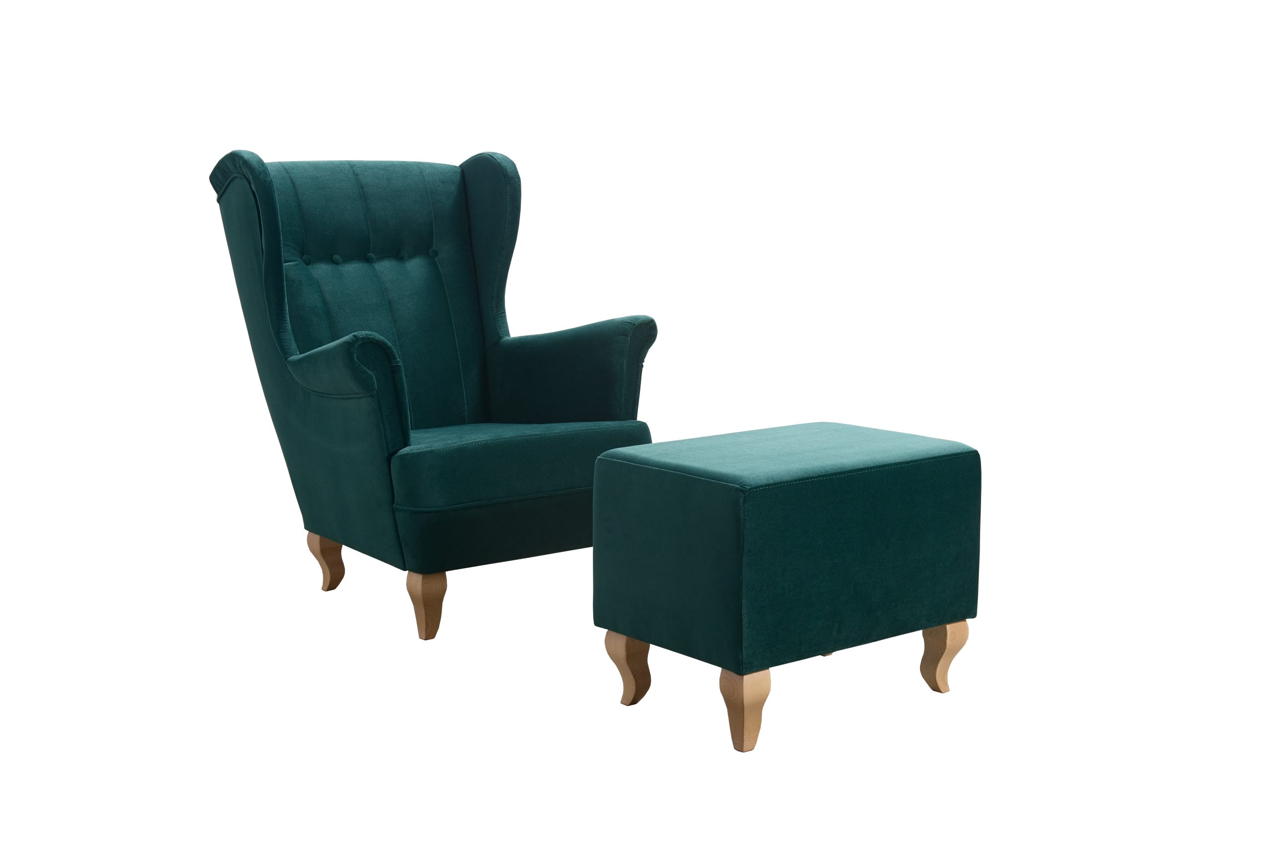 Křeslo Rojal s taburetem Kronos 19 Provedení: Křeslo + taburet