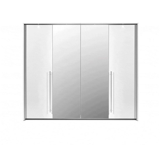 Ložnice Brema Barva korpusu: Bílá/zrcadlo