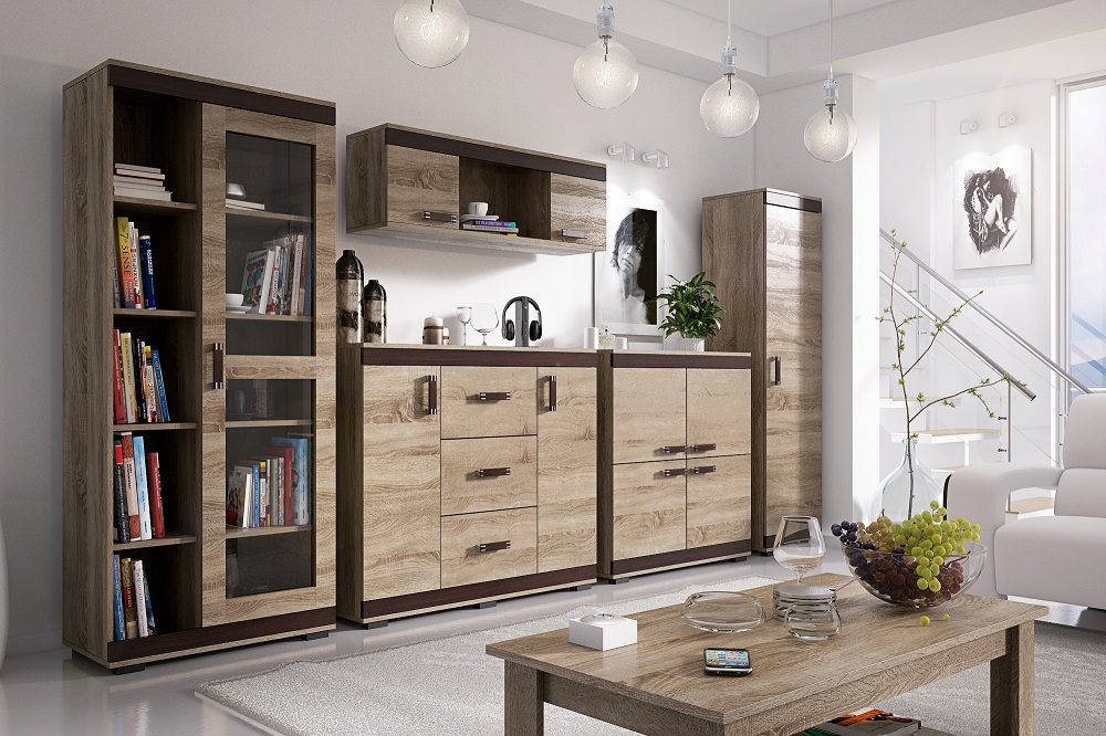 Obývací stěna Lili Barva korpusu: Wenge