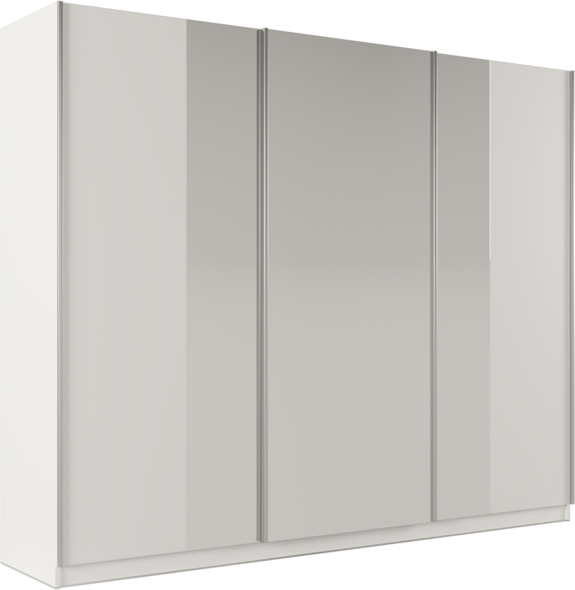 Šatní skříň Praga Barva korpusu: Bílá