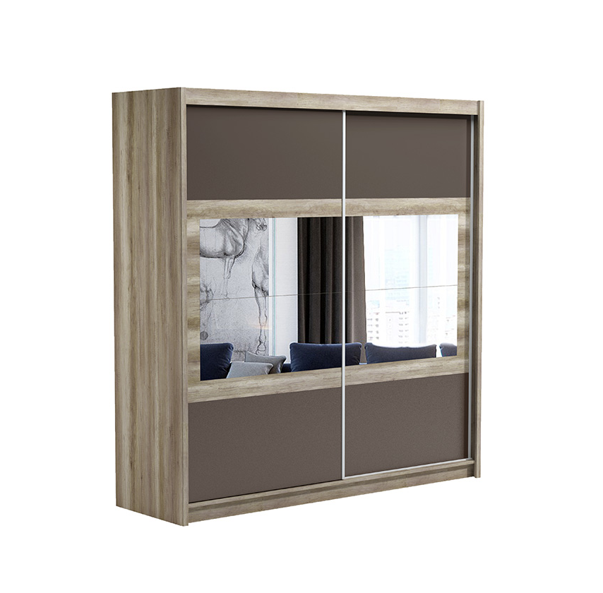 Šatní skříň Salwador Barva korpusu: Dub - canyon