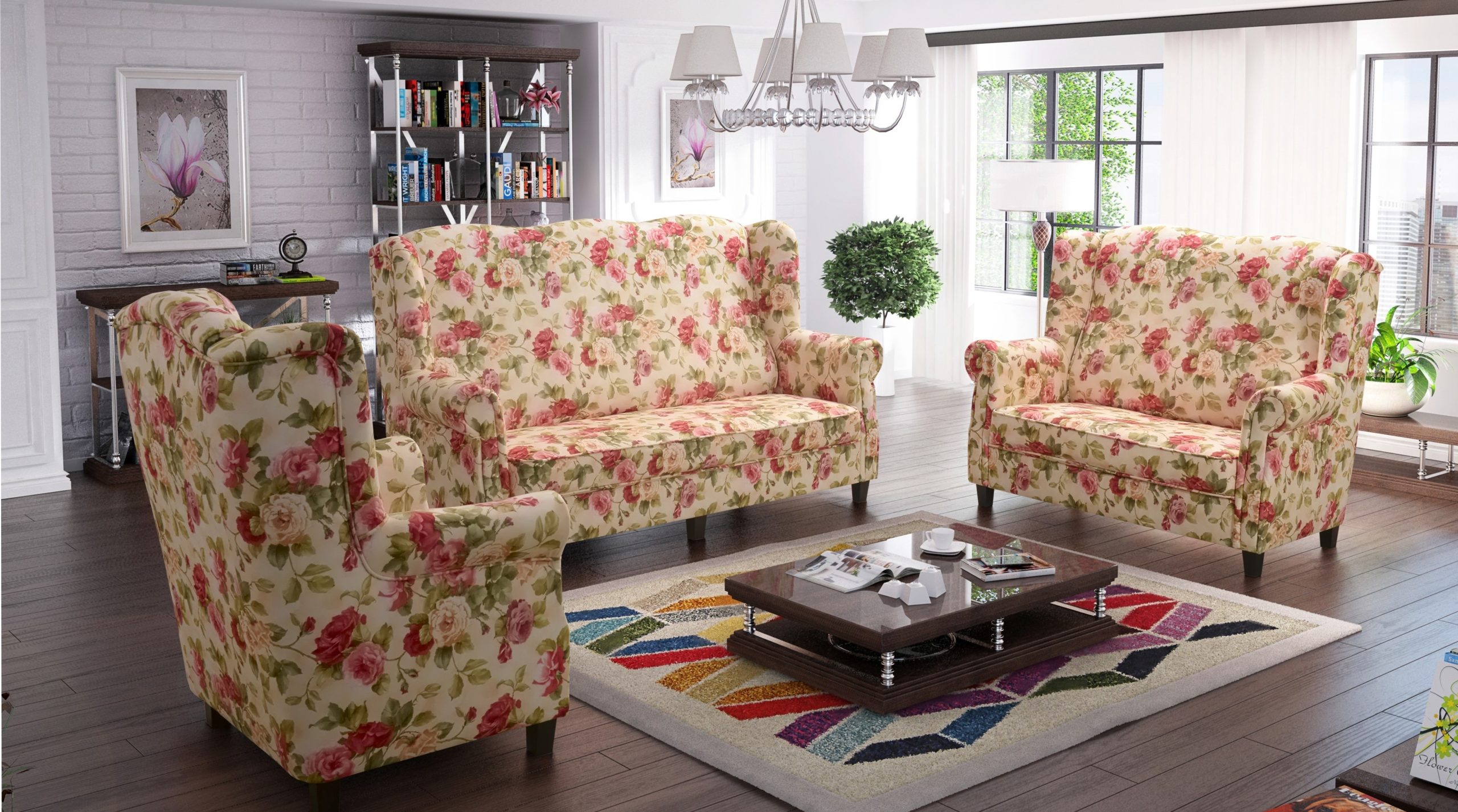 Sedací souprava AS Nožičky: Wenge