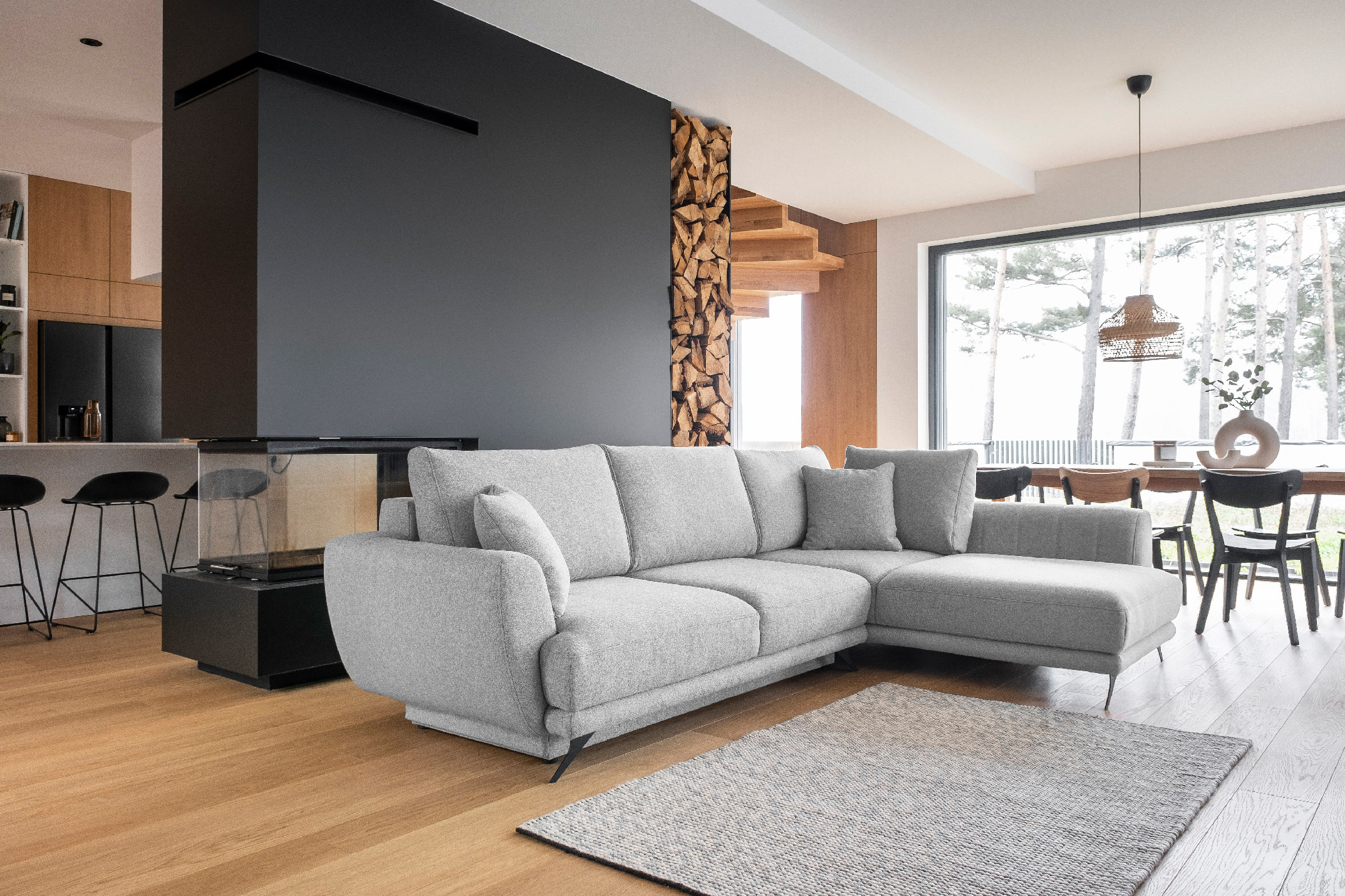 Sedací souprava Larde Provedení: Pravá varianta